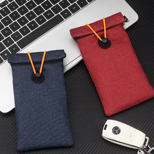 RFID Anti-Hacking Shielding Faraday Bag for Cell Phones